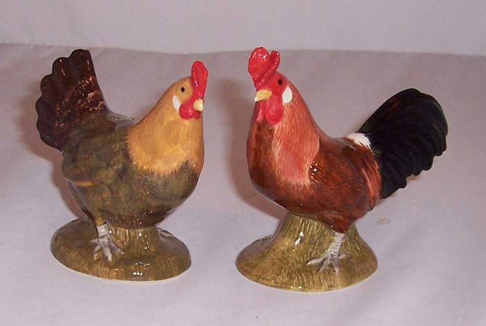 Buttercup Hen and Cockerel Salt and Pepper Set