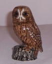 Tawny Owl figure 4 inches