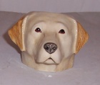 Quail Yellow Labrador Faced Egg Cup