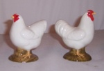 Wyandotte Hen and Cockerel Salt and Pepper Set