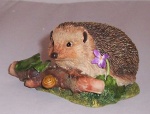 Country Artists Bluebell Glade Hedgehog