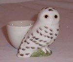 Snowy Owl with Egg Cup