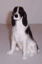 Beswick English Springer Spaniel Black and White