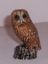 Tawny Owl figure 3 inches